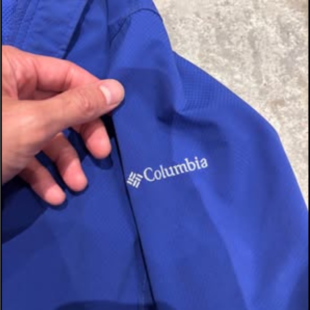 Columbia Royal Blue Outdoor Jacket size - 7/8 girls